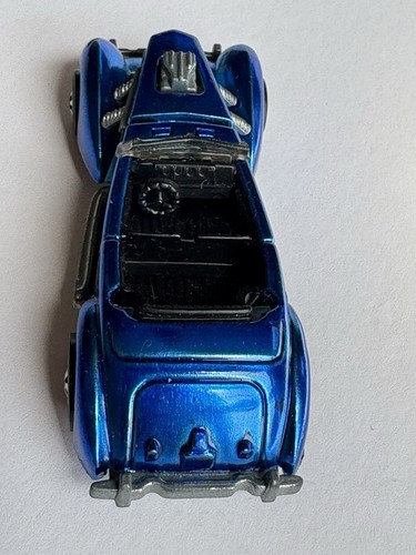 MY ORIGINAL BEAUTIFUL HOT WHEELS REDLINE 1970 CLASSIC CORD SPECTRAFLAME BLUE 🔥 - Picture 12 of 22