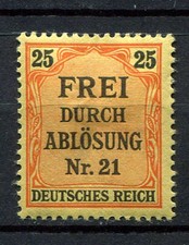 German Reich : Michel D 6 - Official stamp from 1903 - mint