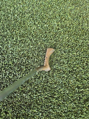 The Wilson 8806 Putter Brass Concave Head Steel Shaft Right Handed Vintage 35” - Picture 2 of 7