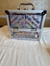 Caboodles Clear Acrylic Makeup Train Case