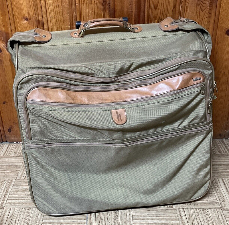 HARTMANN Intensity Large Rolling Garment Bag Softside Ballistic Nylon Leather
