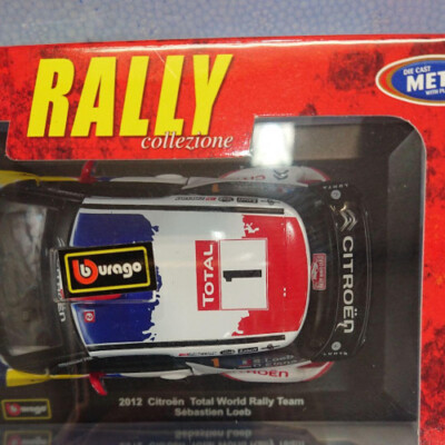 ブラーゴ 1/32 シトロエン ラリー 2012 Bburago 1/32 Citroen Rally 2012 | eBay