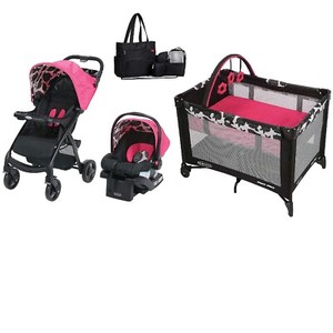 bassinet play yard combo