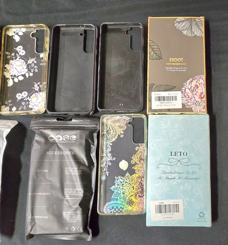Burga, Leto, Esdot, etc. Phone Case Lot (10) - Photo 5 sur 6