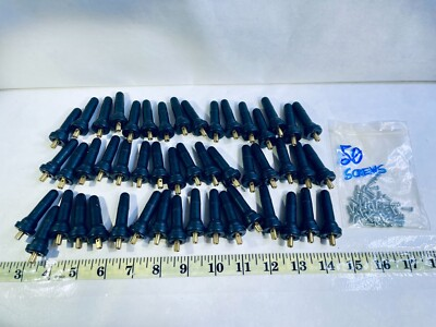 #ad TPMS Valve Stem Rubber Rebuild Kit Tire Pressure Sensor Lot of 49 With Screws $36.55