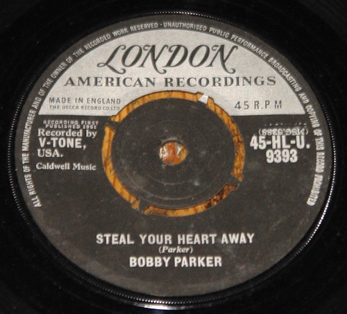 BOBBY PARKER ~ WATCH YOUR STEP b/w STEAL YOUR HEART AWAY ~ UK LONDON 7" 1961 - Picture 8 of 8