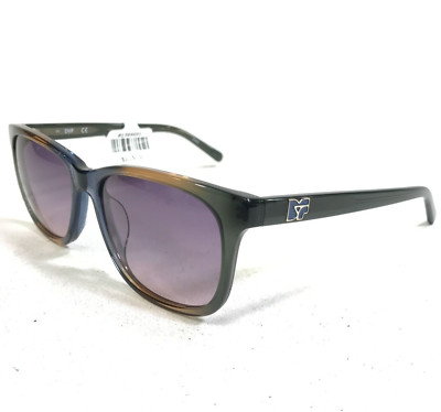 Diane von Furstenberg Sunglasses DVF662S SYLVIA Blue Brown Green Purple Lenses