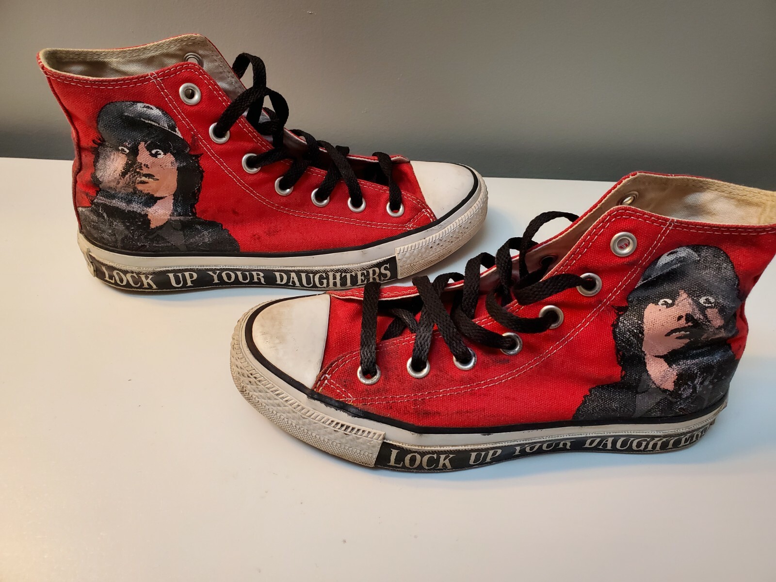 Converse Chuck Taylor All Star AC/DC Lock Up Your Dau… - Gem
