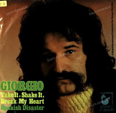Giorgio - Take It, Shake It, Break My Heart 7in 1972 (VG/VG) .