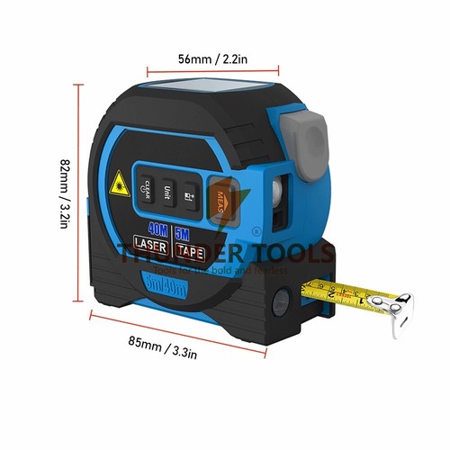 Thunder Tools 3-in-1 Laser Tape Measure Multifunctional Digital Display Cross - Picture 4 of 12
