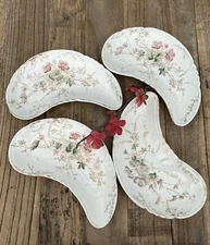 Antique Bridgwood and Son Porcelaine Opaque Bone Dish -Set of Four