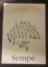 6 AFFICHES SEMPÉ.MUSICIENS.