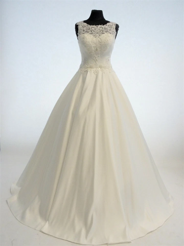 NEU Brautkleid von MS Moda ,Gr.34-38,ivory(inkl. Reifrock) - Bild 2 von 3