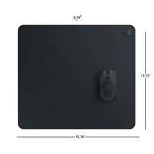 Razer Atlas Tempered Glass Gaming Mouse Mat - Black