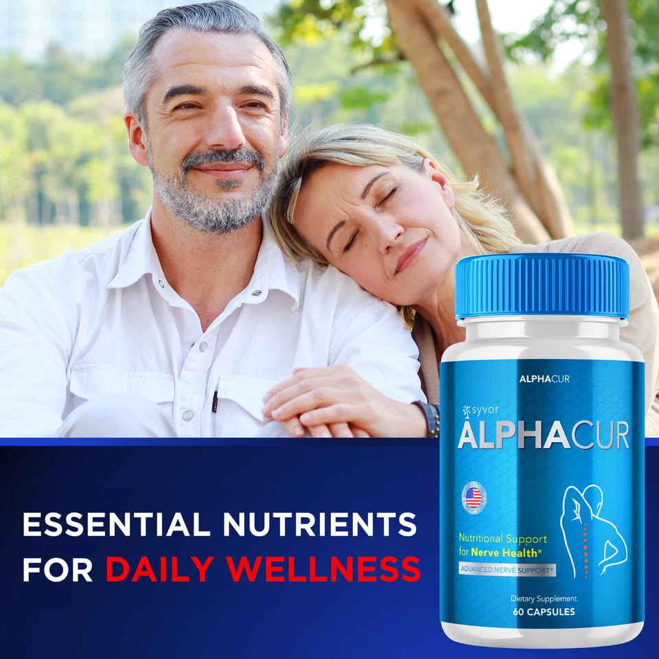 Fórmula Avanzada de Apoyo Nervioso Alphacur Vitamina Fuerza Máxima 60 Cápsulas Foto 4 de 4