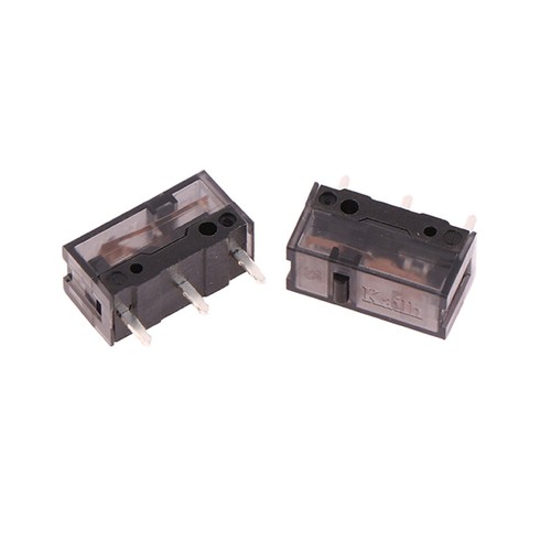 2PCS Kailh GM8.0 Micro Switch 80M Million Times Life Gaming Mouse 3Pin Black Dot - Afbeelding 7 van 12