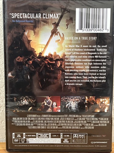 The Battleship Island (DVD, 2017) Korean Japanese Hashima WW II SEALED! SEE PICS - Picture 4 of 5