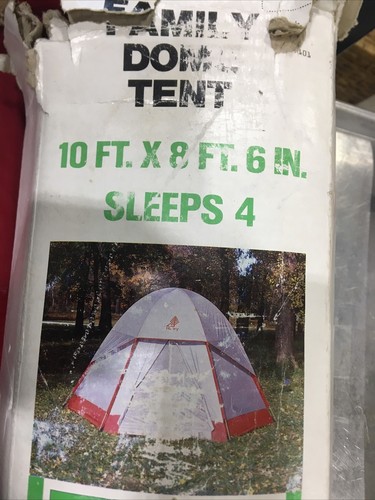 Vintage Sears Hillary 8 x 10 Camping 
