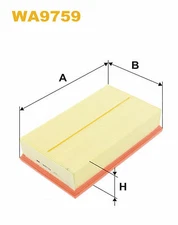 Wix Filters WA9759 Air Filter for Audi, Cupra, Seat, Skoda, VW