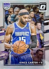 2017-18 Donruss Optic Prizm Holo VINCE CARTER...