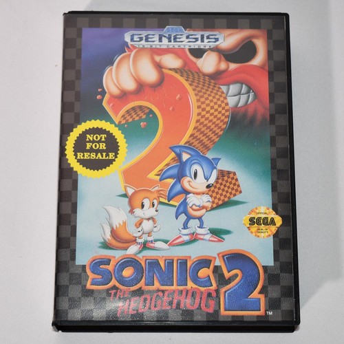 Sonic the Hedgehog 2 (Genesis, 1992) Complete - Box & Manual Not For Resale 524! - Picture 6 of 8