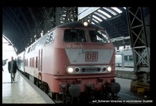 DIA BR 218 370 Frankfurt 09.09.1996 ungerahmt U1-1769