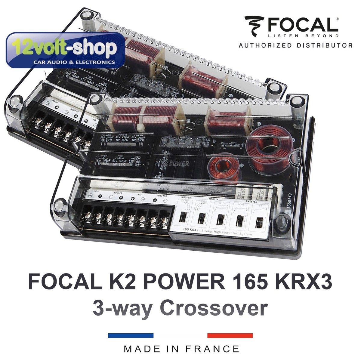 3-way Crossover filters from FOCAL 165 KRX3 K2 POWER series - 2