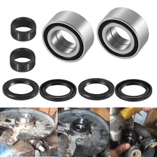 Front Wheel Bearing & Seals Kit Fit for Honda Foreman 500 4x4 TRX500 FE FM 05-13