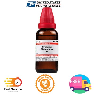 Willmar Schwabe Homeopathy Crataegus oxyacantha Mother Tincture Q (30 ML)