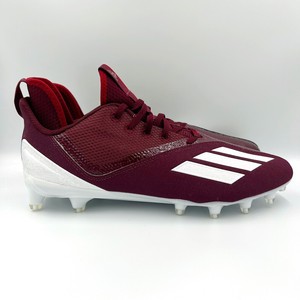 maroon adidas cleats