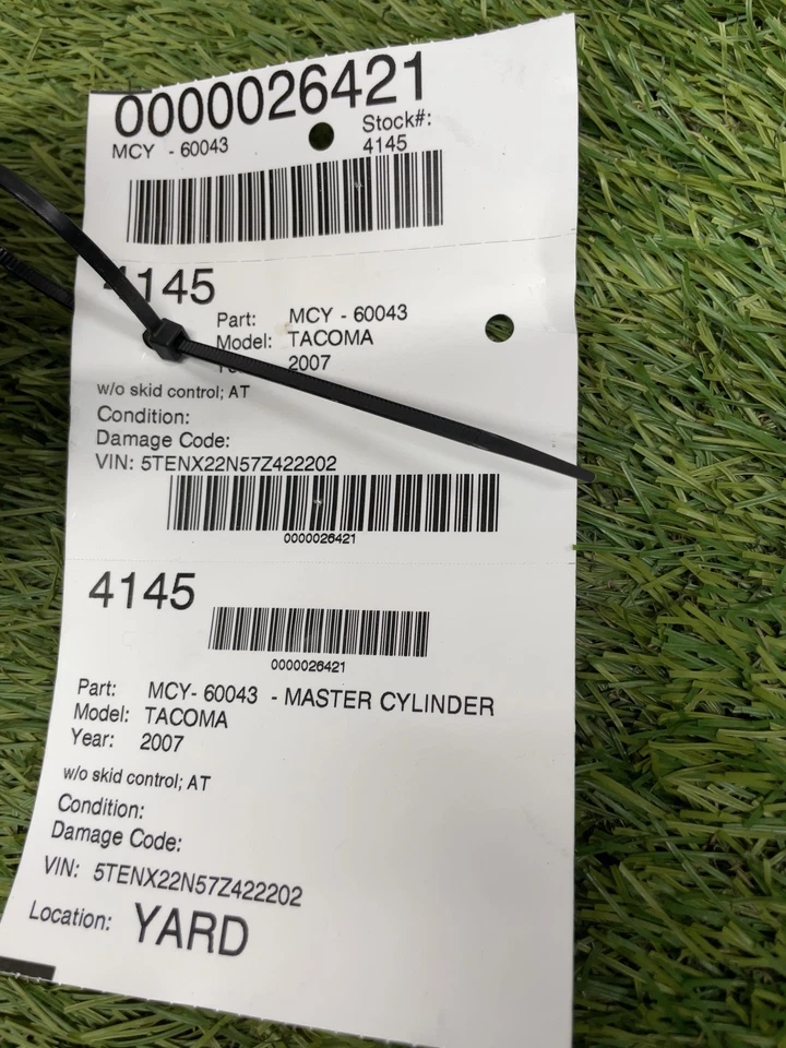 ✅ Toyota Tacoma 2008 cilindro maestro sin control de deslizamiento OEM Foto 4 de 4