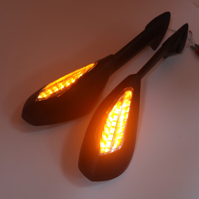 TCMT LED Turn Signal Mirrors For Ducati 1199 Panigale (2012-15) & 899 Panigale (2014-15)