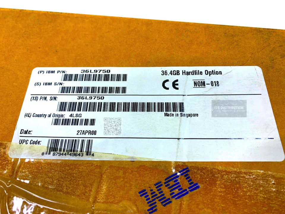 36L9750 I New Sealed IBM 36.40 GB 3.5" Internal Hard Drive HDD 19K1468 37L6218 - Image 2 of 4