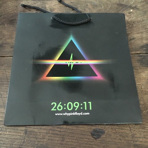 PINK FLOYD - SELTENE 2011 PROMO GESCHENKTÜTE !!!!!! 30 X 30 CM!!!!!!!!!! NEUWERTIG!!!!!!! - Bild 1 von 2
