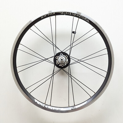 Leichtes Hinterrad 20'' AClass DT Swiss Felgen- oder Scheibenbremse, für Faltrad