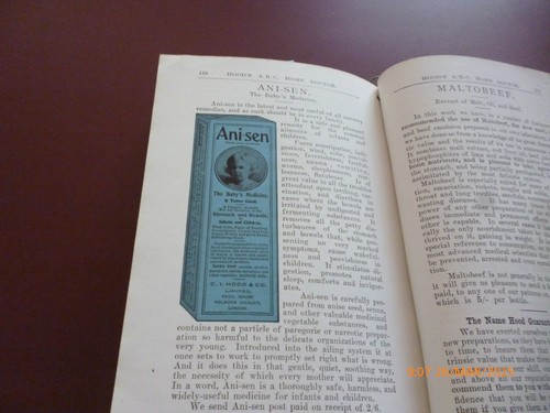 C.I. HOOD LONDON HOOD'S A.B.C. HOME DOCTOR CHEMIST/MEDICINES 1916 RARE BOOKLET - Picture 14 of 19