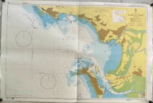 Admiralty 86 BAHIA DE CADIZ SOUTH WEST COAST Nautical Genius Paper Map Chart