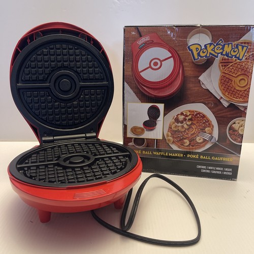 pokemon poke ball waffle iron