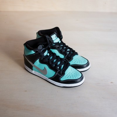 nike dunk high diamond