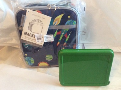Pottery Barn Kid Solar System Lunch Box Bag Container Food