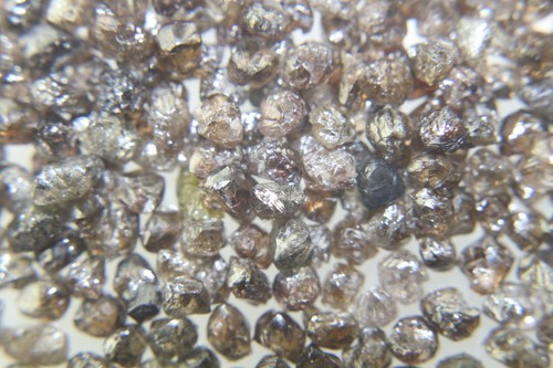 Lote de 2,01 quilates de diamantes ásperos de color marrón natural elegante de 2,70-3,20 mm - Imagen 6 de 12