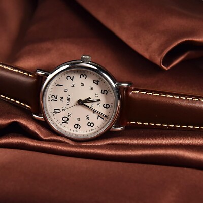 22mm Genuine Leather Watch Band For Samsung Galaxy Watch