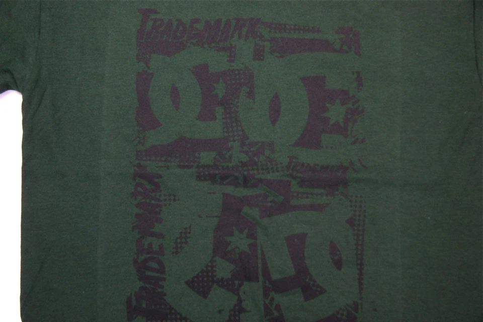 Camiseta DC Boys Marca DC Skate 100% Algodón Verde Oscuro DC Zapatos Marca DC Foto 2 de 4