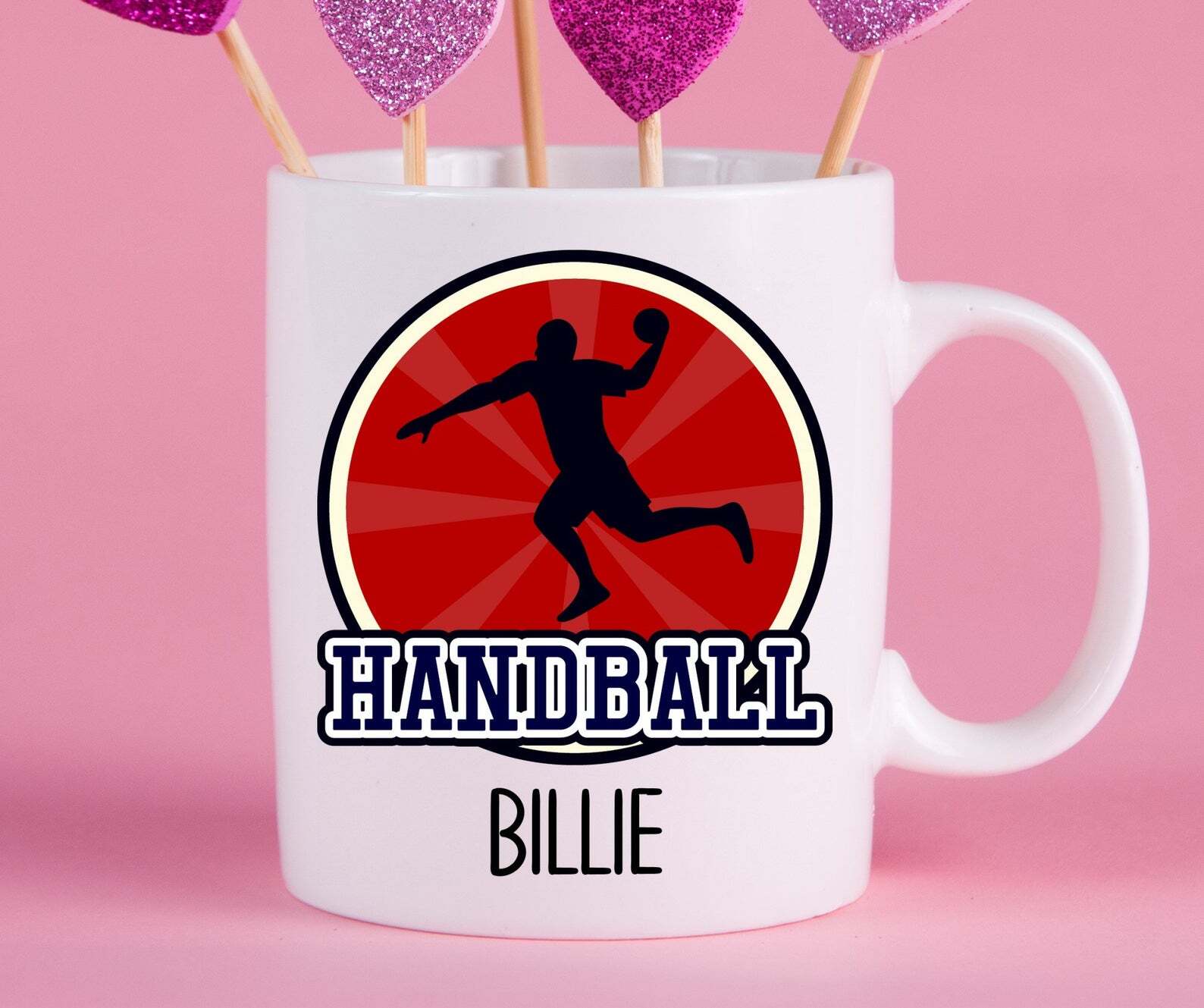 Personalized Handball Mug Handball Gift Ideas Handball Cup Gifts For Handball