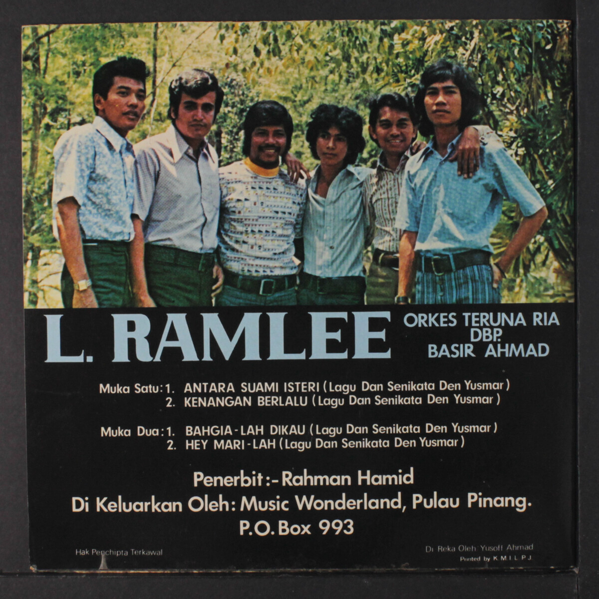 L. RAMLEE: antara suami isteri + 3 Mutiara Quality Record 7