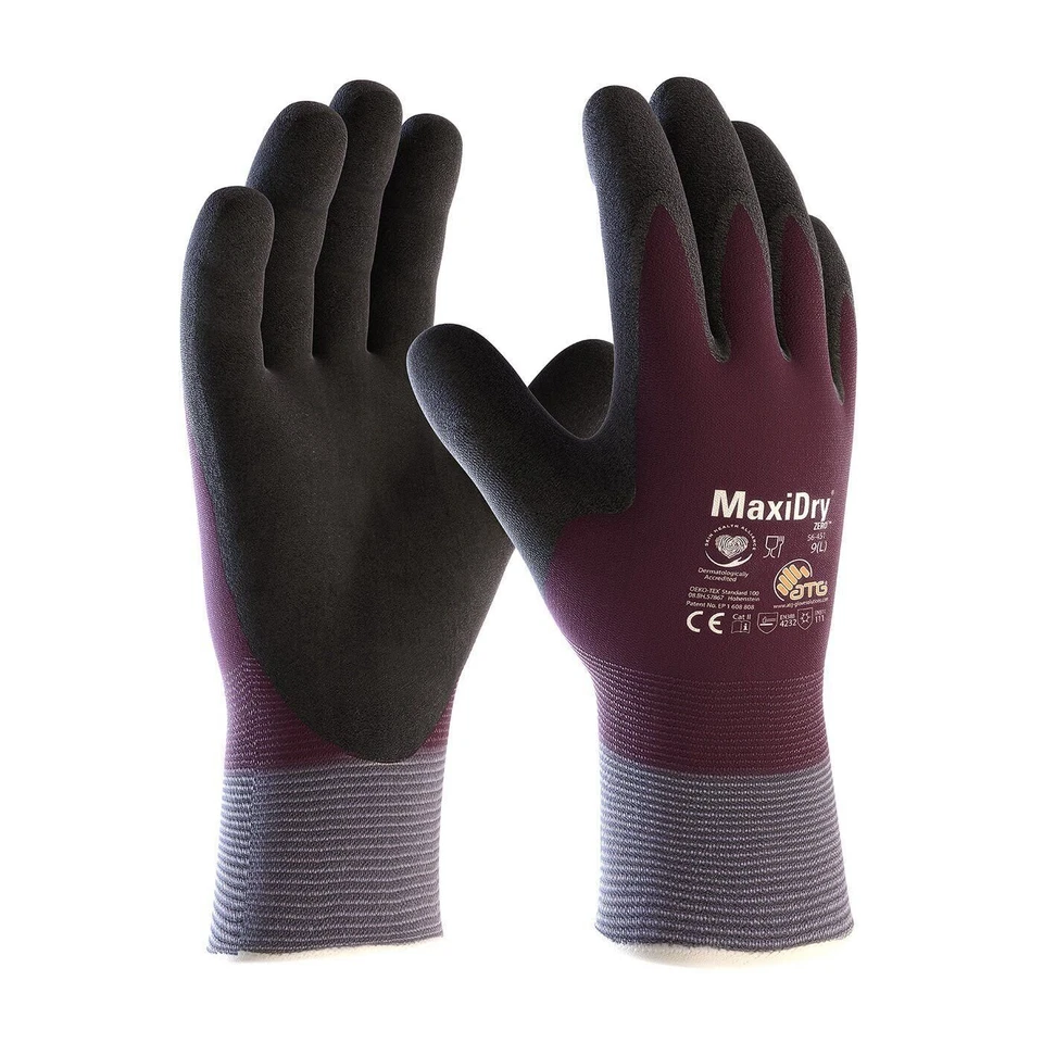 AABACO STORE MaxiDry Zero PIP - Maxiflex - Zero - 56-451 Cold Condition Work Glove with...