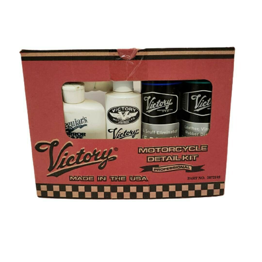Victory Motorcycle Detail Kit Open Professional #2872195 Max 75% Beauty products OFF Box