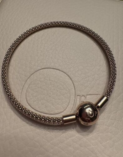 Pulsera Pandora Rosa Momentos Malla 7.1 in / 18 cm - Imagen 4 de 7