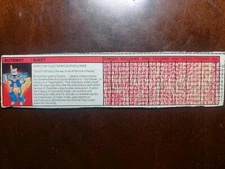 Transformers Original G1 1986 Autobot Cassette Eject Tech Spec