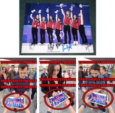 KAETLYN OSMOND, DUHAMEL, RADFORD, CHAN signed 2018 OLYMPICS 8X10 PHOTO -Gold COA KAETLYN OSMOND, DUHAMEL, RADFORD, CHAN signed 2018 OLYMPICS 8X10 PHOTO -Gold COA